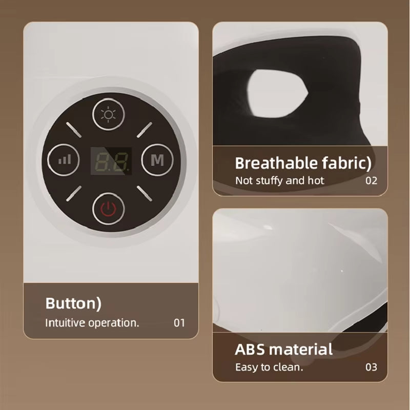 Hand Heat Compress Massager Hand Massager with Compression Electric Hand Massager